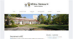 Desktop Screenshot of msbrno.cz